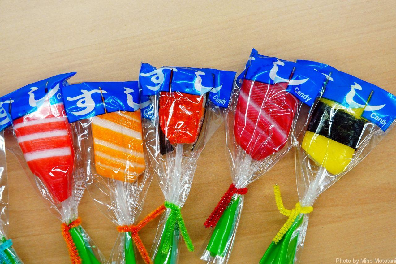 外国人旅行者へプレゼントしたい！『築地 魚がし北田』の「手作り 寿司キャンディー」が可愛過ぎる！ | ミホとめぐる尾道